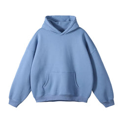 Top Quality 100% Cotton Puff Printing 430gsm Hoodies Sweatshirts Graphic Hoodies Casual Men Pullover Hoodie