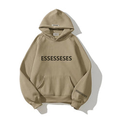 Ess Hoodies and Sweatpants Set High Quality Men's Tracksuits 100% Cotton Sweatshirts Pullover Streetwear Hoodie for Men