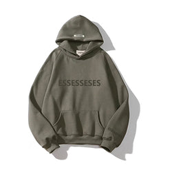 Ess Hoodies and Sweatpants Set High Quality Men's Tracksuits 100% Cotton Sweatshirts Pullover Streetwear Hoodie for Men