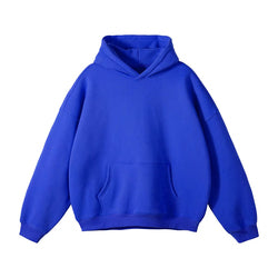 Top Quality Hoodies Men's Clothing Tracksuits 100% Cotton Sweatshirts Custom Logo Pullover Streetwear Puff Printing Hoodie Men