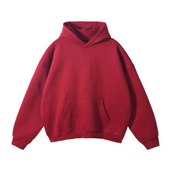 Top Quality 100% Cotton Puff Printing 430gsm Hoodies Sweatshirts Graphic Hoodies Casual Men Pullover Hoodie